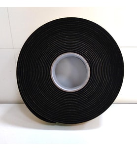 Contacall Kapı Pencere İzolasyon Bandı Yapışkan Sünger 2 mm Kalınlık 50 mm Genişlik 10 Metre Uzunluk / EPDM-2*50