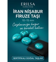 Sertifikalı Doğal İran Nişabur Firuze Taşı Kütle 10-15 mm – Huzur ve Bereket Taşı (Çok Renkli)