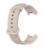 Microsonic Xiaomi Mi Watch Lite Kordon, Silicone Sport Band Krem