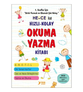 Hece ile Hızlı Kolay Okuma Yazma Kitabı