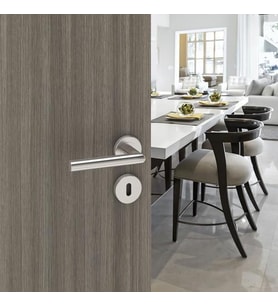 Hafele Werner-M Wc Banyo Kapı Kolu Takımı Paslanmaz Çelik Mat