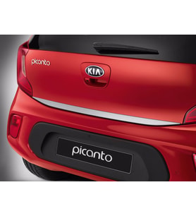 Kia Picanto Formlu Krom Bagaj Alt Çıtası P.ÇELİK 2011-2016 ARASI