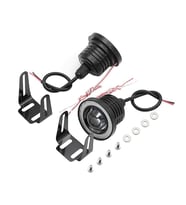 Universal Mercekli Led Angel Sis Farı, 76mm Buz Mavi Renk