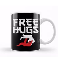 Funny Free Hugs BJJ Jiu Jitsu Takedown Jiu Jitsu Kupa Bardak Porselen