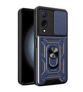 Microsonic Vivo Y17s Kılıf Impact Resistant Lacivert (Lacivert)
