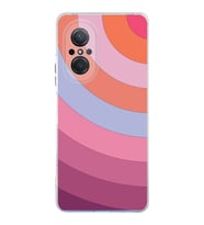 PrintiFy Huawei Nova 9SE Uyumlu Kamera Korumalı Renk Cümbüşü F Tasarımlı Şeffaf Silikon Kılıf