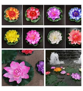 Dekoratif Yapay Lotus Çiçeği