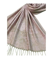 Kalın Kışlık Paşmina Şal 75x190 cm (Pudra)