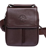 Westpolo West Polo Erkek El Ve Omuz Askılı Çanta Kahverengi (Küçük Boy) bty5001