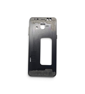 A530 Orta Kasa Galaxy A8 2018 Uyumlu Siyah Renk Metal Orta Kasa Çerçeve + Ses Açma ON OFF Tuş bordu Plastik Siyah