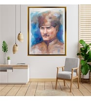 ÇERÇEVELİ ATATÜRK TABLO S470
