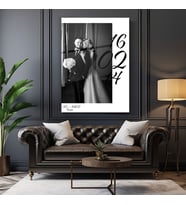 Kişiye Özel Cam Tablo – Fotoğraf– İsimli ve Tarihli– Özel Gün Hediyesi– Hediye / Düğün / Sevgili / Yıldönümü-Ev Ve Ofis Dekorasyonu-Dikey