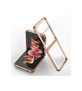 Samsung Galaxy Z Flip 3 Uyumlu Kılıf Zore Kıpta Kapak