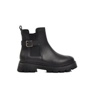 Ayakmod 677008 Siyah Slip-On Kadın Bot