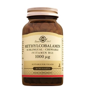 Solgar Methylcobalamin 1000 mcg 30 Tablet