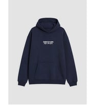LCW Kids Lacivert Kapüşonlu Baskılı Erkek Çocuk Sweatshirt