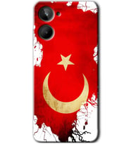 Realme 10 4G Kılıf HD Desen Baskılı Kılıf - Türkiyem