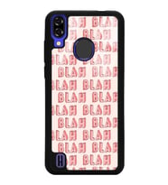 Reeder P13 Blue Uyumlu Blah Blah Tasarımlı Glossy Telefon Kılıfı