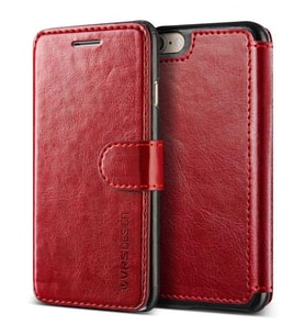 VRS Design iPhone 8/7 ile Uyumlu Layered Dandy Kılıf Wine Black