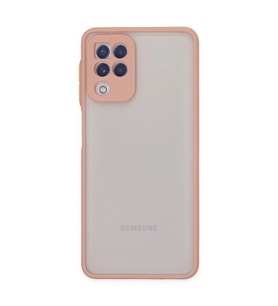 Samsung Galaxy A22 Kılıf Montreal Silikon Kapak - Pembe