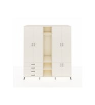 Kronos Dolap 14 Raflı 4 Çekmeceli Tek Askılı 220x59x243 Aytaşı-Aytaşı/Aytaşı