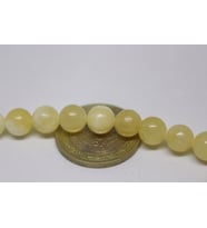 Kalsit Taşı YARIM Dizi 8mm (18cm uzunluğundadır)