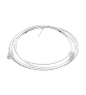 PATCH CORD  UTP CAT6 3 MT SLIM WHITE  (08F010)