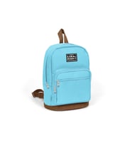 Coral High Mini Sırt Çantası 30 cm Bebek Mavisi Suni Deri 24214