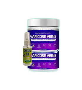Varicose Veins Maximum Strength 2 Adet 100 ml Varis Giderici Krem + 30 ml Çörek Otu Ağrı Dindirici Yağ