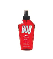 Bodman Most Wanted Erkek Vücut Spreyi – Çekici ve Kalıcı Koku, 236 mL (Kırmızı)