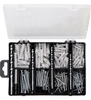 Lexroo Bosch Diy 173 Parça Aksesuar & Sabitleme Seti, Matkap ucu, Vidalama ucu, Vida, Dübel