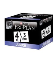 Pro Plan Junior Tavuklu Yavru Kedi Konserve 85gr 4 Al 3 Öde (Kahverengi)