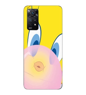 Redmi Note 12 Pro 4G Uyumlu Tweety Tasarımlı Şeffaf Telefon Kılıfı