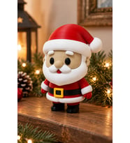 Sevimli Noel Baba Dekoratif Biblo