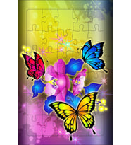 AHŞAP PUZZLE KELEBEKLER