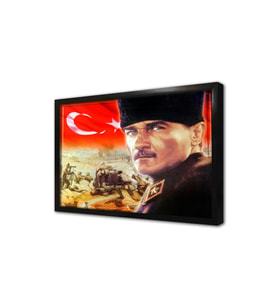 Kurtuluş Savaşı ve Atatürk Çerçeveli Mdf Tablo