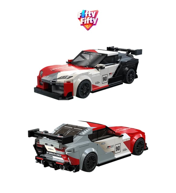Cada Toyota Gr Supra GT4 (324 Parça) Oyuncak Yapım Seti Blok Araba
