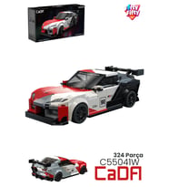 Cada Toyota Gr Supra GT4 (324 Parça) Oyuncak Yapım Seti Blok Araba -FFCADA-C55041W