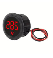 Dijital Voltmetre DC4-100V Kırmızı Araç Karavan Motorsiklet Yat Tekne