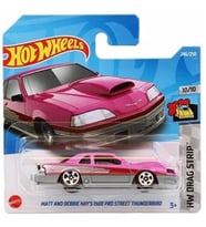 Hot Wheels Tekli Arabalar Matt And Debbie Hays 1988 Pro Street Thunderbird HCT25 (Kırmızı)