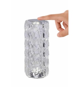 Yeni Nesil Modern Kristal Masa ve Gece Lambası Dokunmatik Renk Değiştirebilen