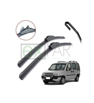 FİAT DOBLO ÖN CAM SİLECEK SÜPÜRGESİ TAKIMI 2000 - 2005 MODEL DOBLO ÖN SİLECEK SAĞ SOL