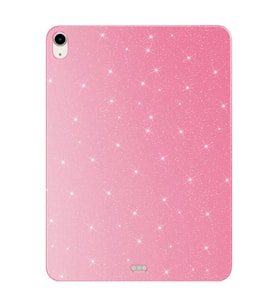 iPad 10.9 2022 (10.Nesil) Tablet Koton Işıltılı Parlak Görünümlü Kılıf (Pembe)