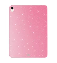 iPad 10.9 2022 (10.Nesil) Tablet Koton Işıltılı Parlak Görünümlü Kılıf (Pembe)