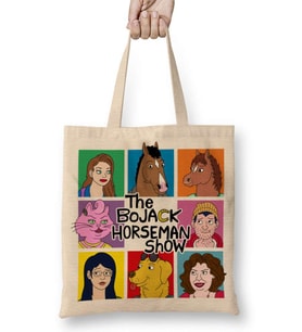 The Bojack Horseman Show Bez Çanta Uzun Saplı