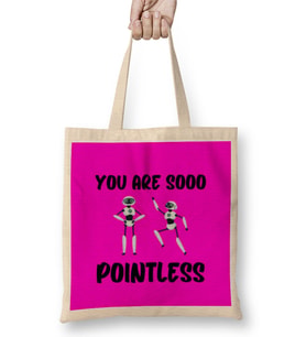 Sarcasm Funny Comment Quotes Gift - Sarcastic Women And Men Humorous Saying Bez Çanta Uzun Saplı