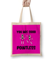 Sarcasm Funny Comment Quotes Gift - Sarcastic Women And Men Humorous Saying Bez Çanta Uzun Saplı
