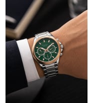 Ferrucci İnce Bilekli Erkeklere Özel Kasa Çap 43mm Fonksiyonlu Çelik Kordon&Kasa Erkek Kol Saati
