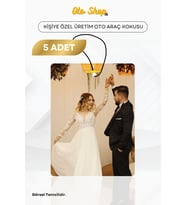 Kişiye Özel Asma Araç Oto Kokusu 5'Lİ PAKET