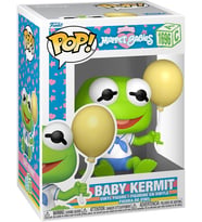 Funko Pop! Disney: Muppet Babies - Baby Kermit The Frog - Koleksiyon Vinil Figür - Hediye Fikri - R